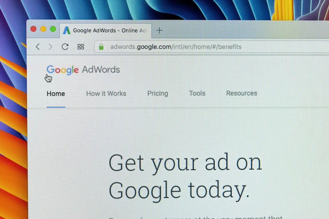 Google AdWords Website